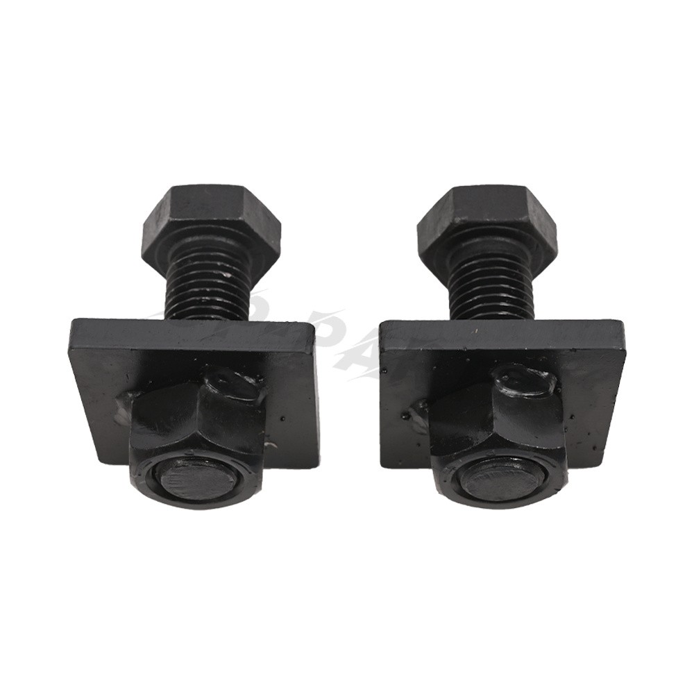 8 x 6.5 Lug 9000LB Yellow Shipping Container Wheels, Bolt-on Spindle Kit