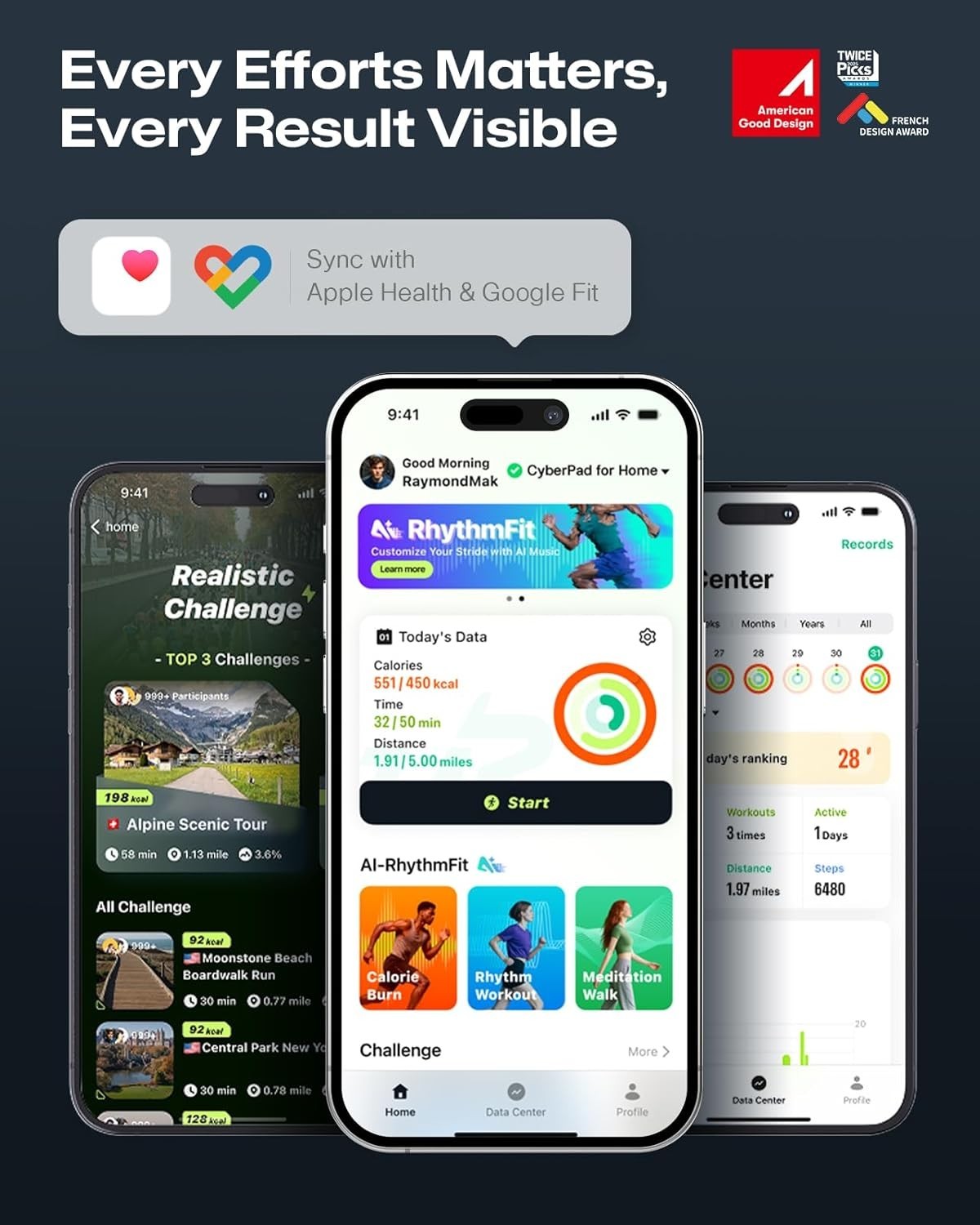 UREVO CyberPad Walking Pad 14% Incline Smart Treadmill Under Desk AI