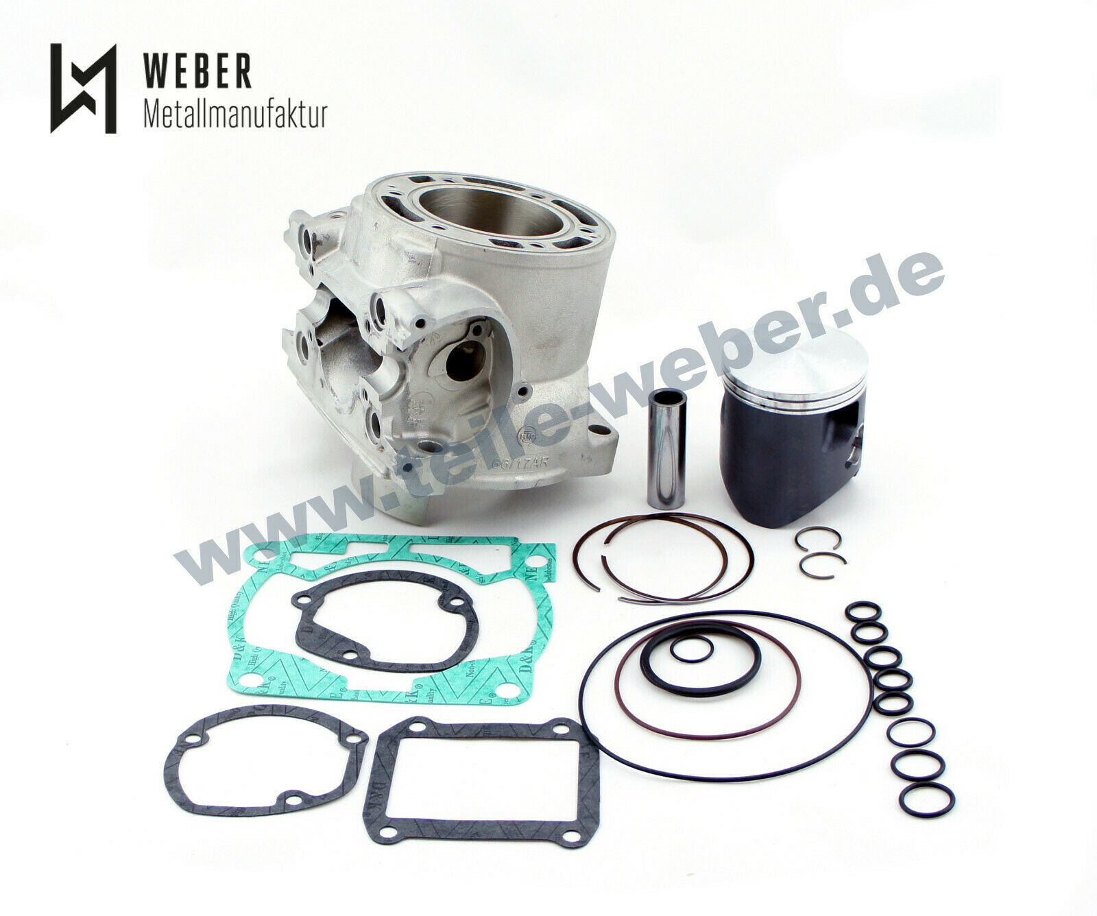KTM SX EXC 250 250CC Cylinder Kit Honing Wössner Piston Cylinder Kit Year 00-05