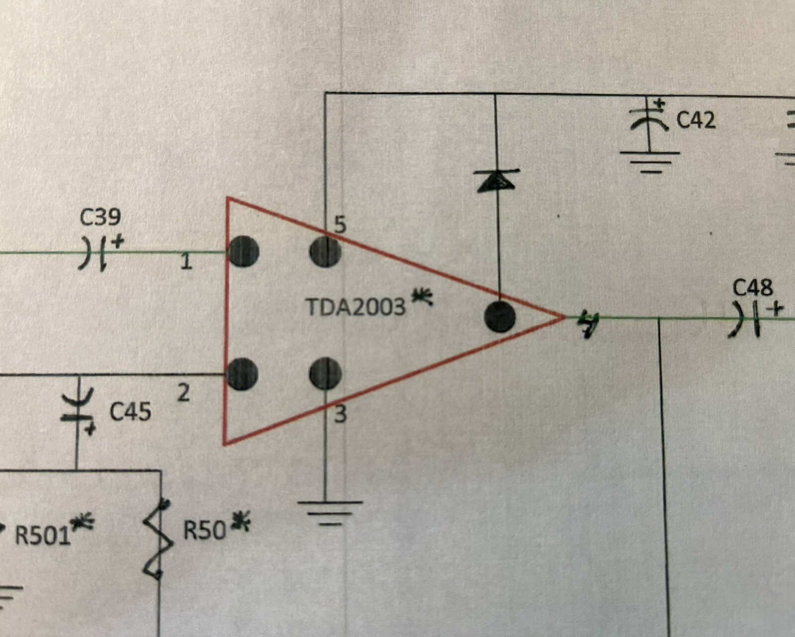 YD1022 Audio IC (Cobra 29LTD) conversion Kit