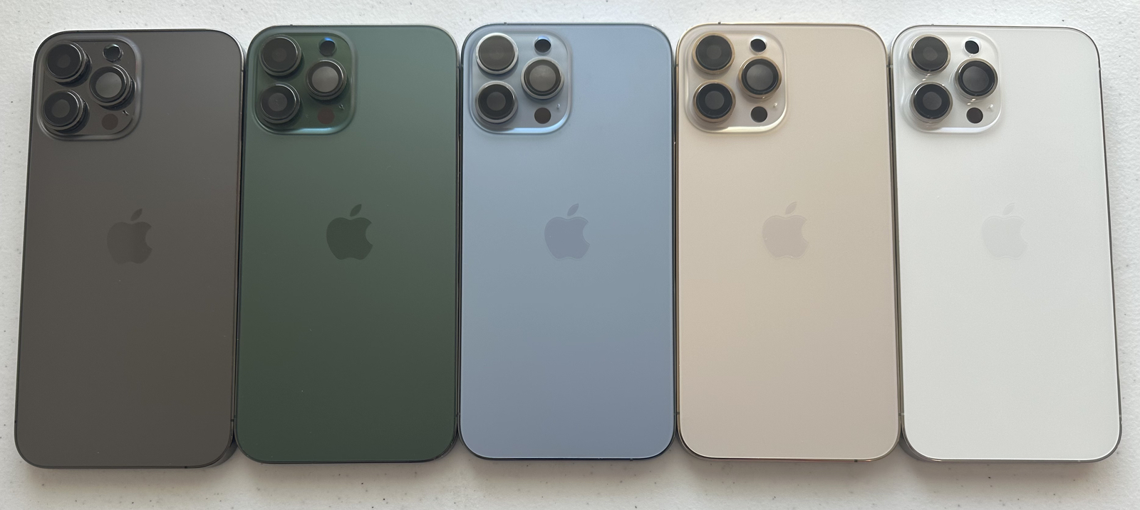 Apple iPhone 13 Pro Max Housing Chassis Back Cover Rear Glass OEM Genuine A2484