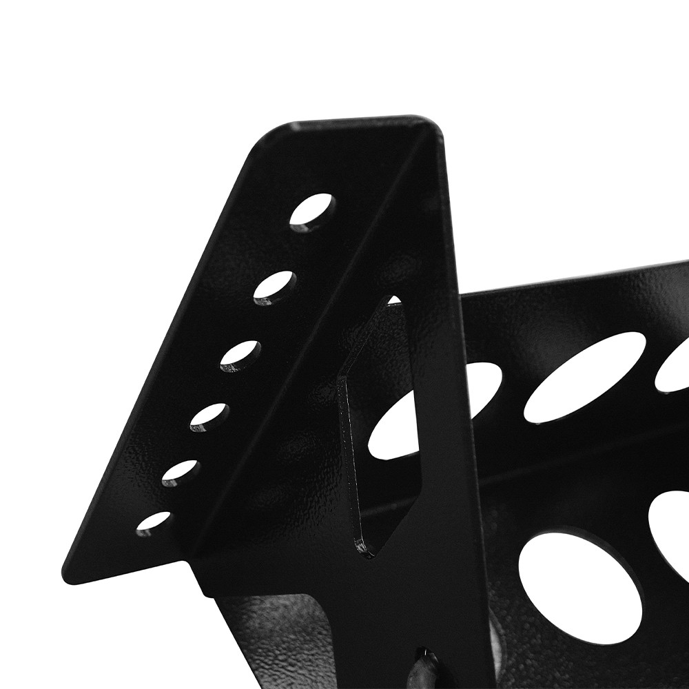 Universal Bolt on Battery Mounting Box Tray Fit 14.4" Overall Hold Down