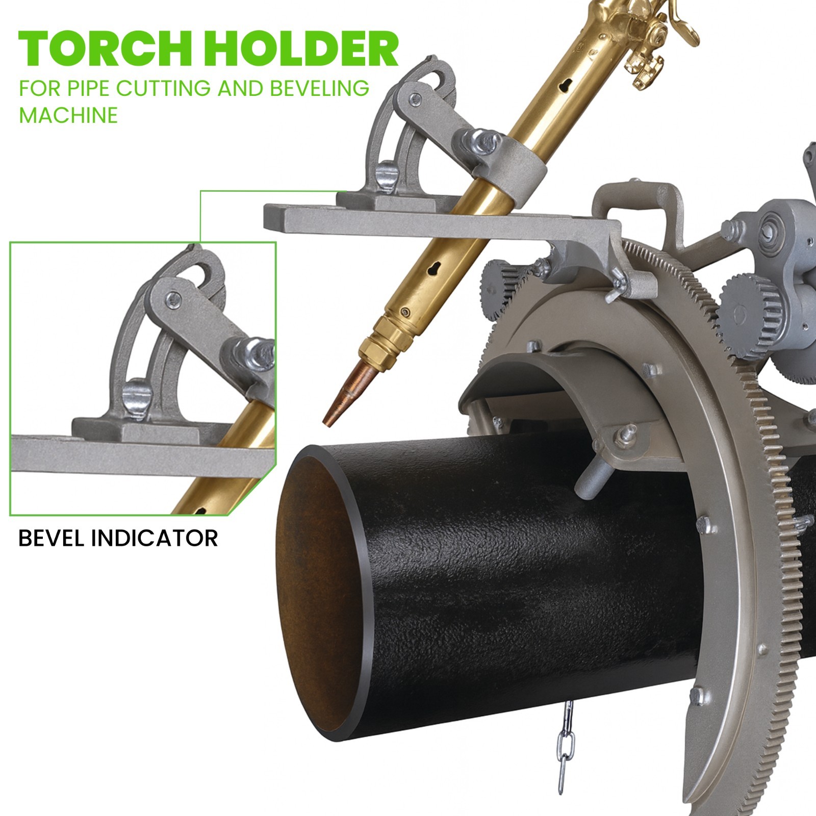 Staten Tools ALUMINUM Beveler Torch Holder Mathey Dearman 2SA-8SA