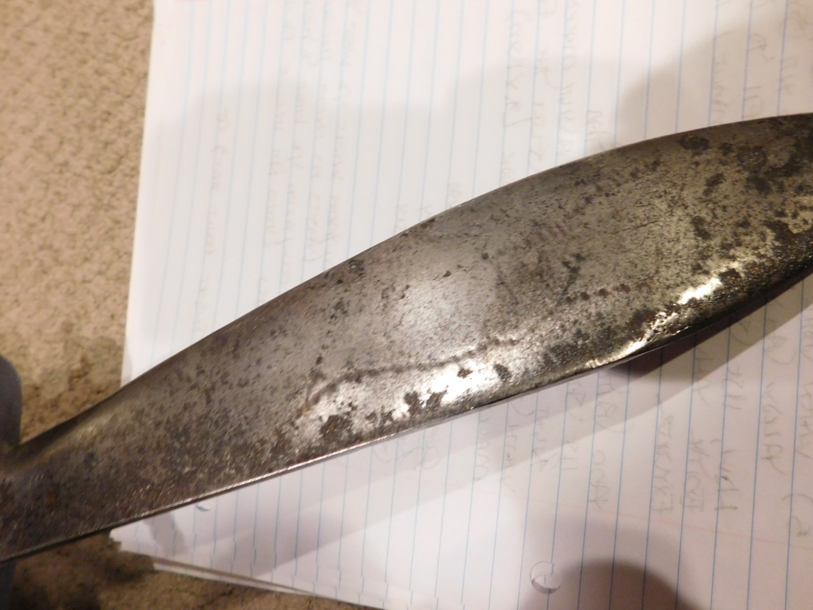 WWI U.S. Army Bolo Knife M-1910 Marked SA Springfield Armory US 1913