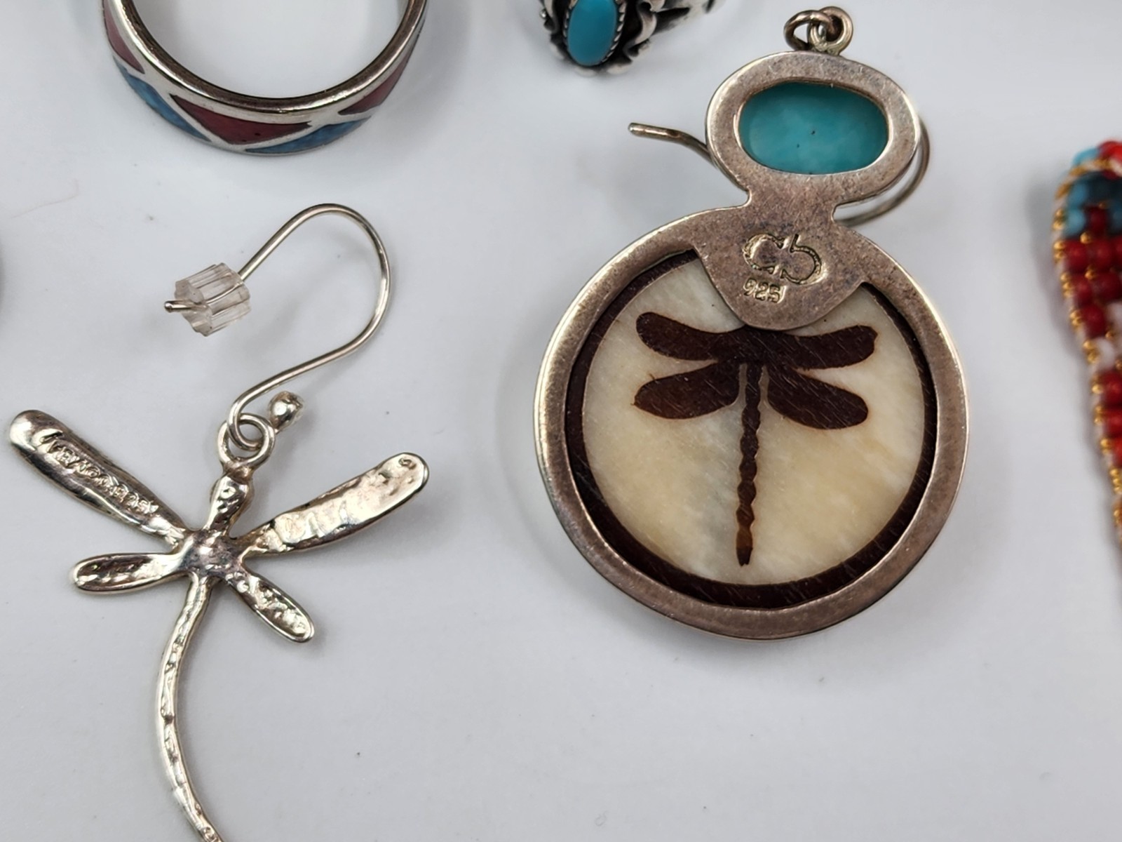 Large Native American Jewelry Lot. Lots Of 925