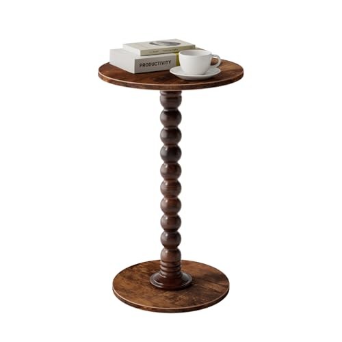 Drink Table, Drink Tables for Small Spaces, Modern Accent Nightstand with