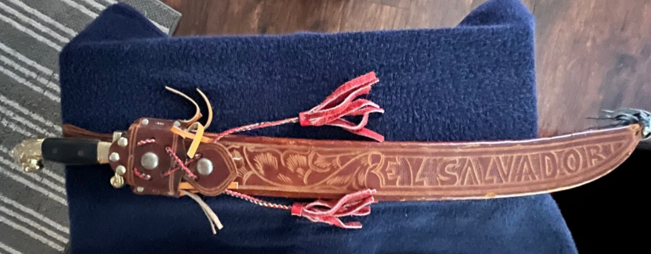 Machete No. 351, Vintage INCOLMA Chromed Lion Head