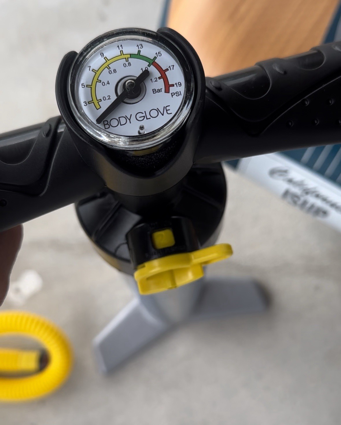 BODY GLOVE Dual Action Manual Hand Pump For Inflatable SUP Paddle Boards Kayaks