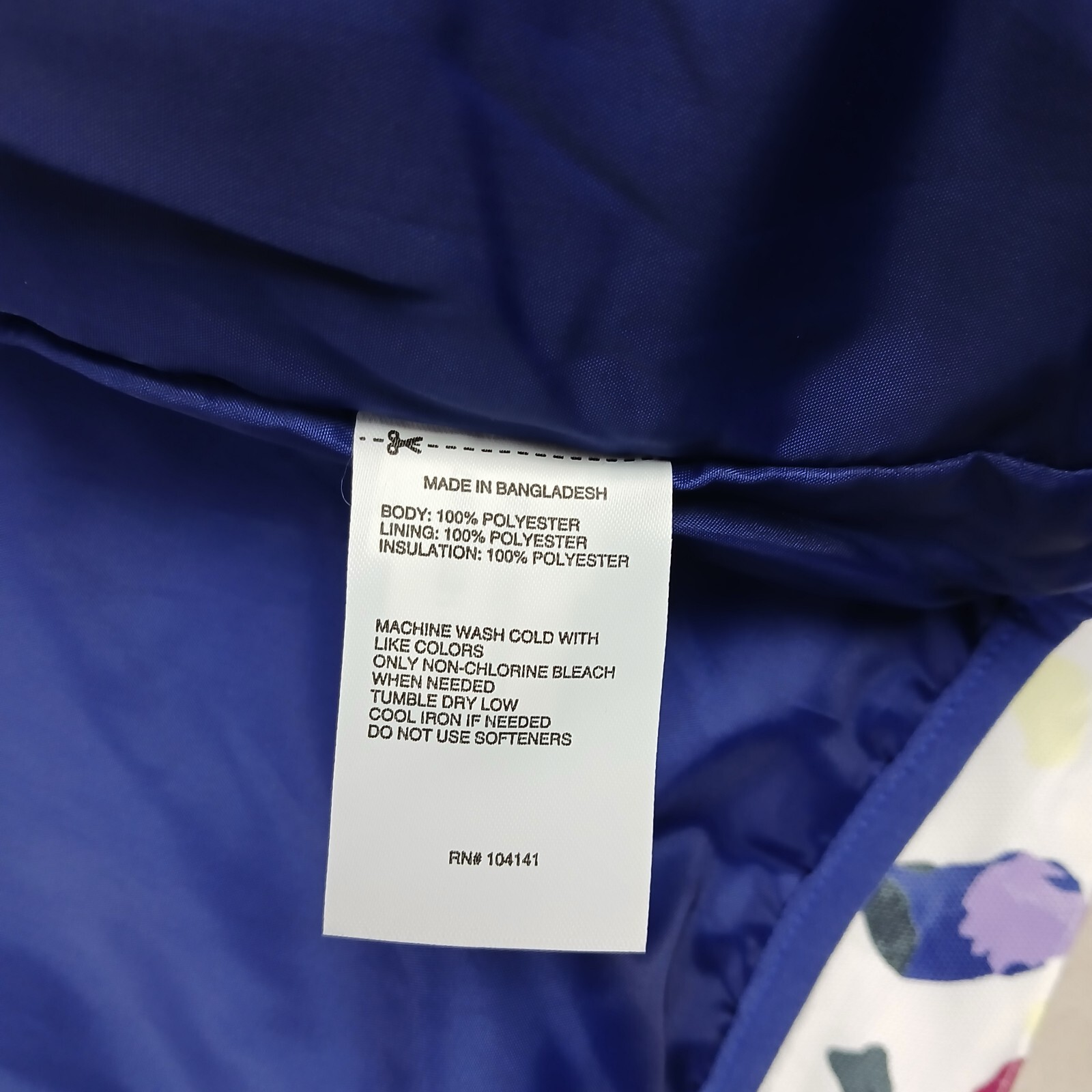 DSG Large Girls 3 In 1 Terrazo Print 20x25 NWT Hooded