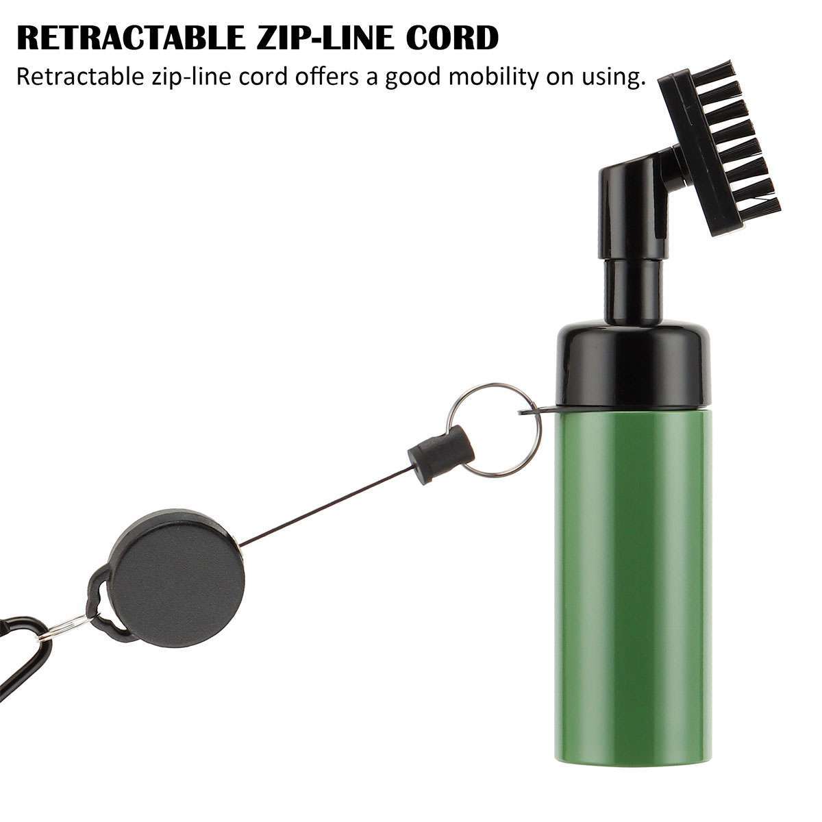 Golf Club Brush Tool Kit Groove Cleaner Cleaning Tool With Spray Water Bottle