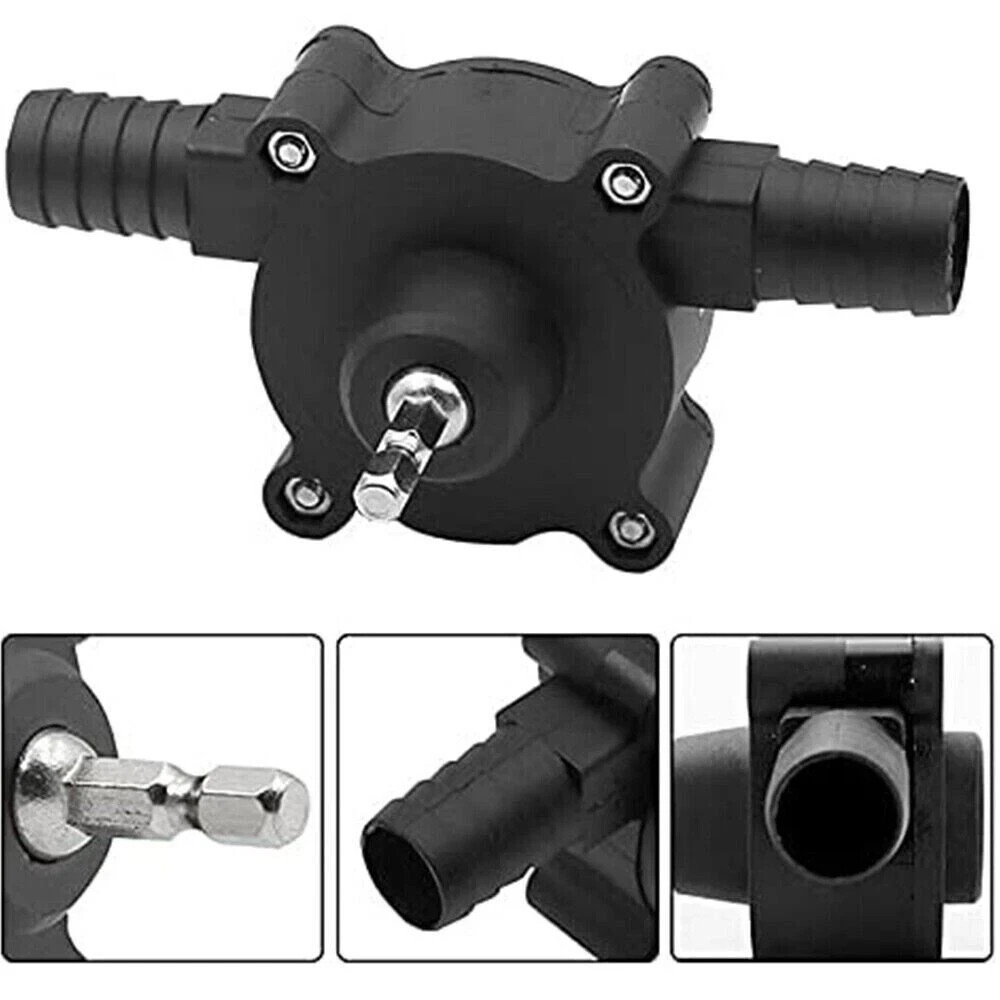 Hand Electric Drill Pump Self-Priming Pump Household Small Water Drill Drive Kit