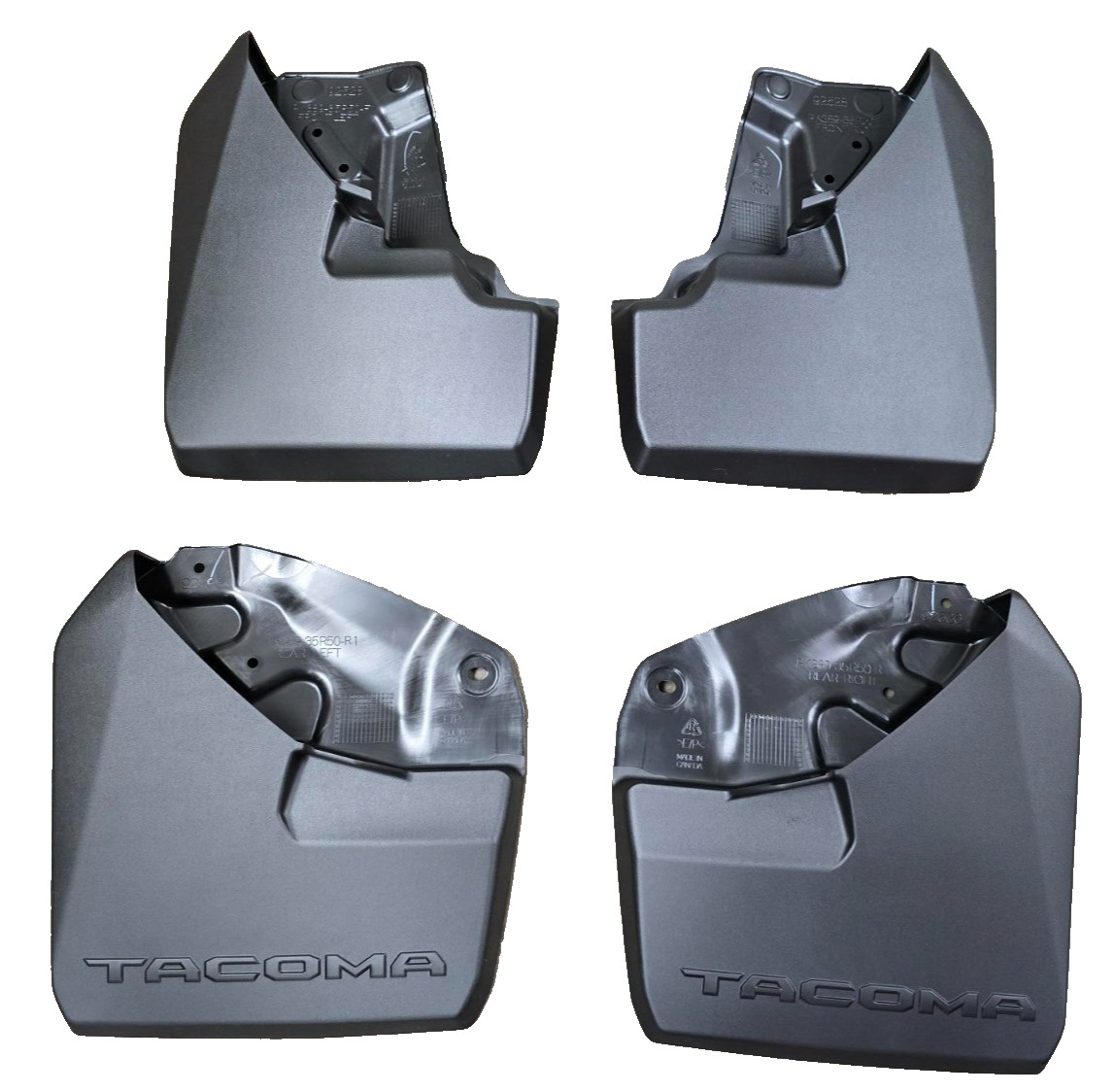 2024 2025 TOYOTA TACOMA WIDER MUDGUARD KIT PK389-35R55-P1 SET SPLASH GUARD TRD