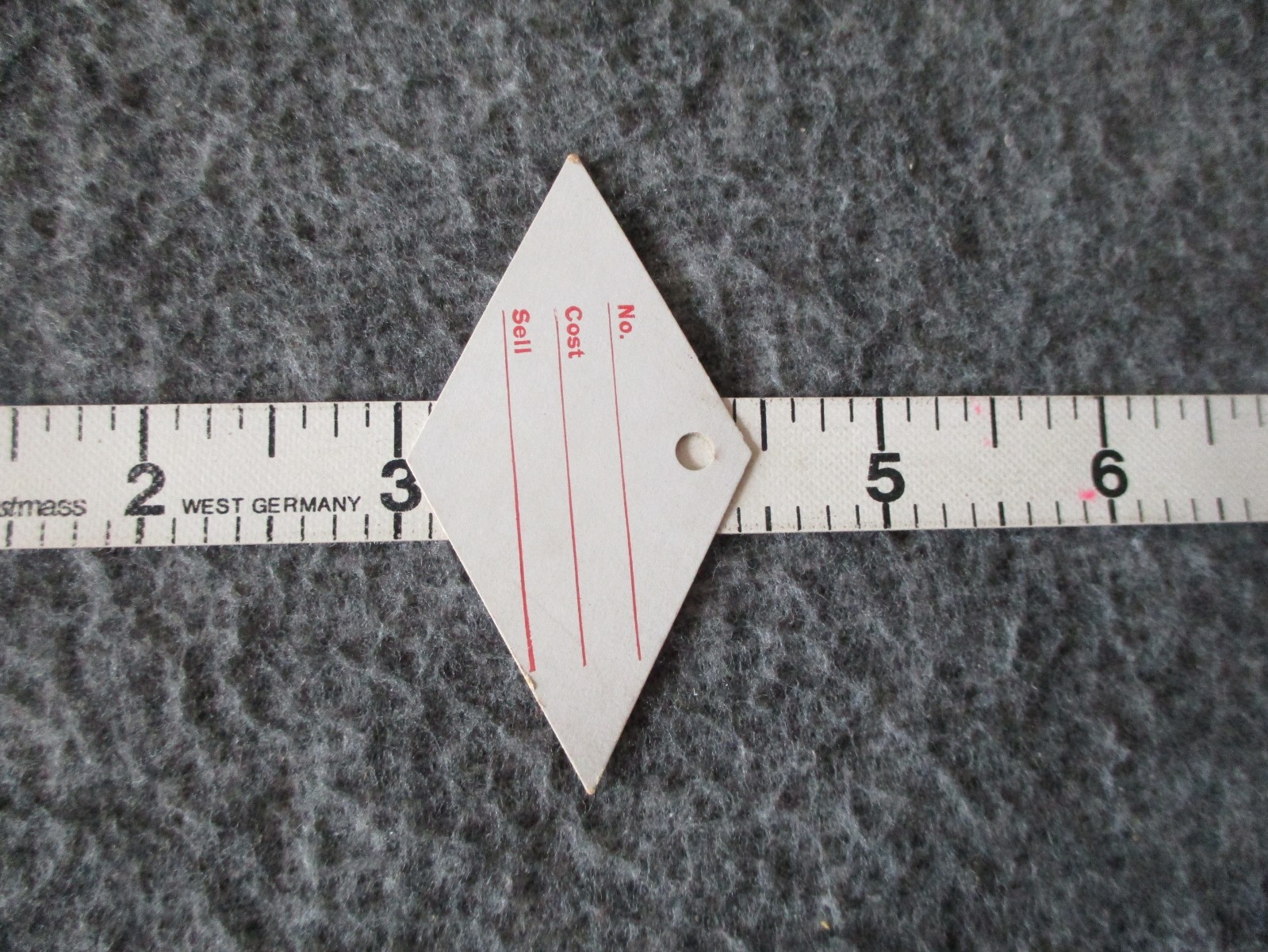 VTG WIMBERLY & THOMAS HARDWARE CO BIRMINGHAM ALABAMA PAPER PRICE TAGS - LOT 100+