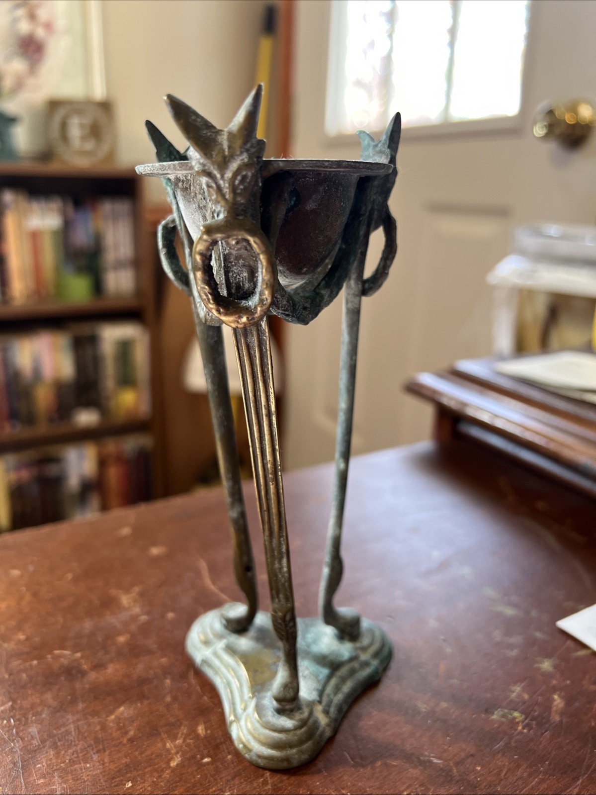 Antique Ornate Bronze Braziers Incense Burners 19th Century