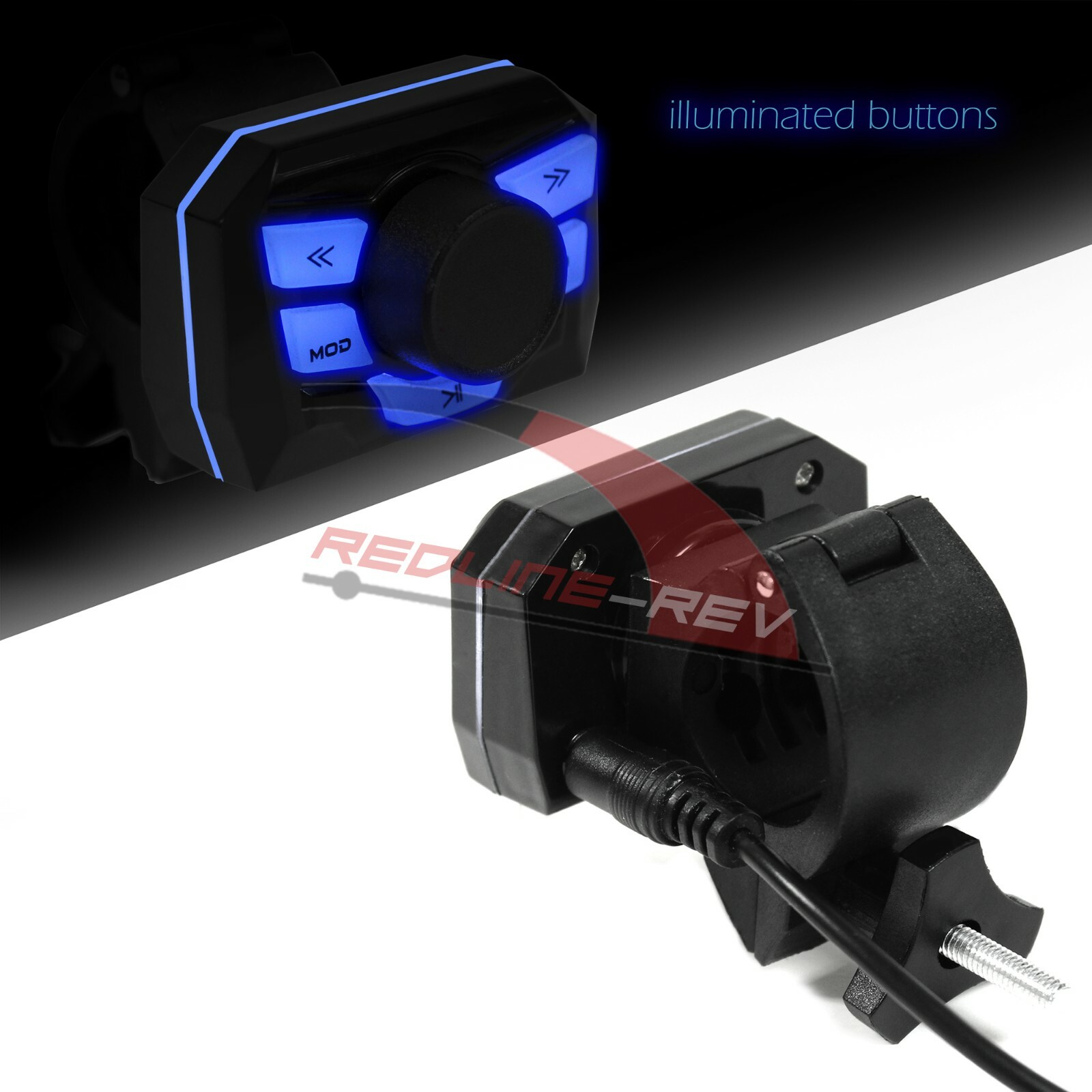 Refurb Bluetooth Motorcycle Stereo Speakers Audio Amplifier System ATV Golf Cart