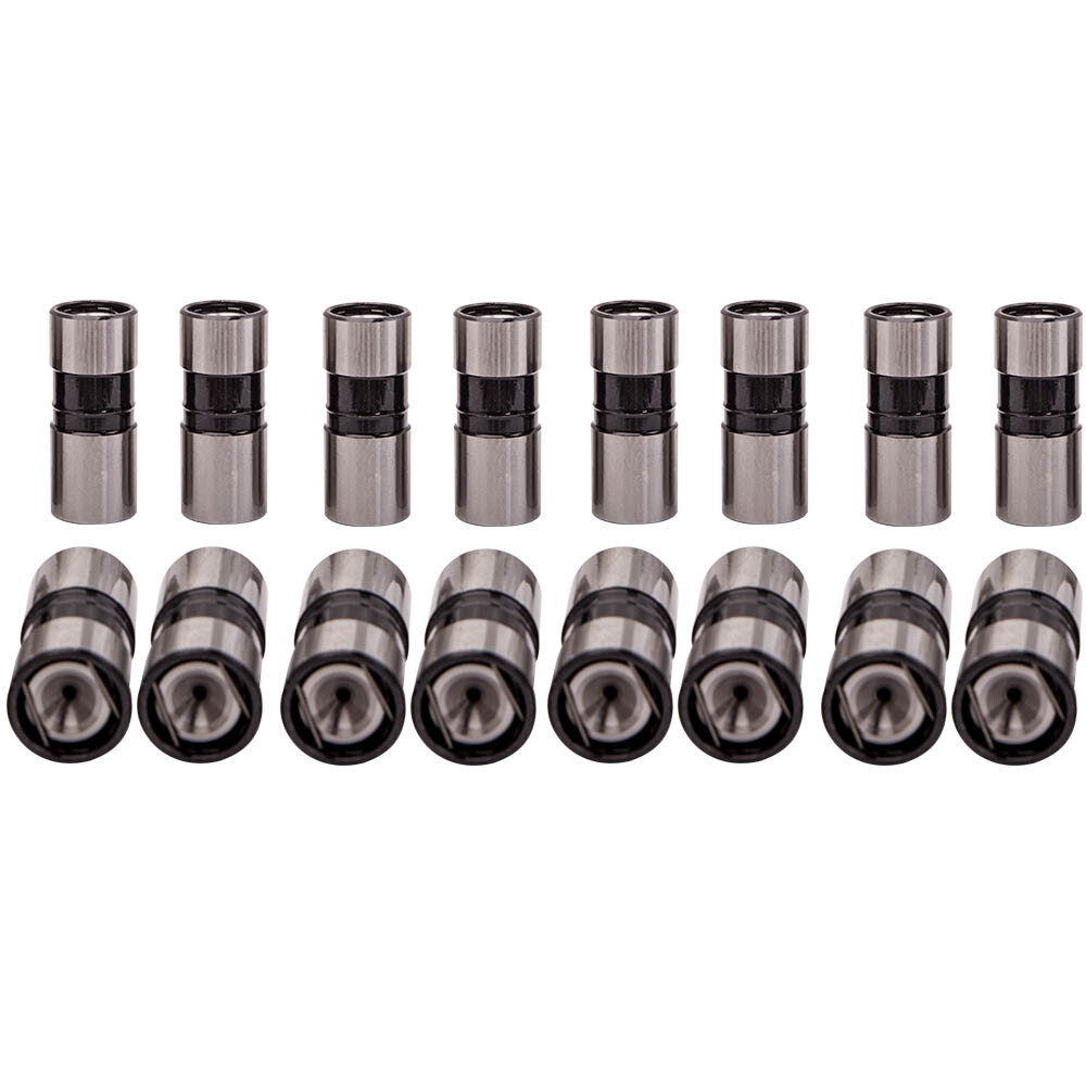 16 Hydraulic Flat Tappet Lifters for Chevrolet Small Block & Big Block 327 350