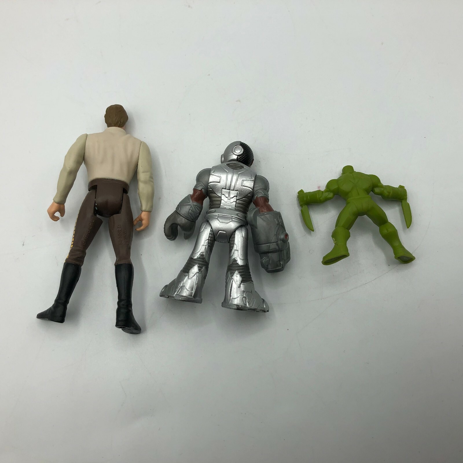 9 Piece Toy Lot WWE Star Wars Robot DC Comics Geobra Figures W5