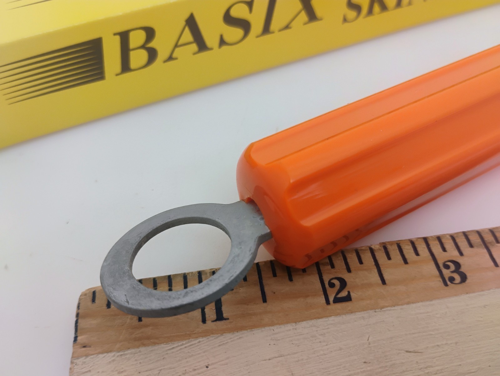 Basix Set (2) Lineman Knives SK50 High Visibility Orange Hang Ring New Old Stock