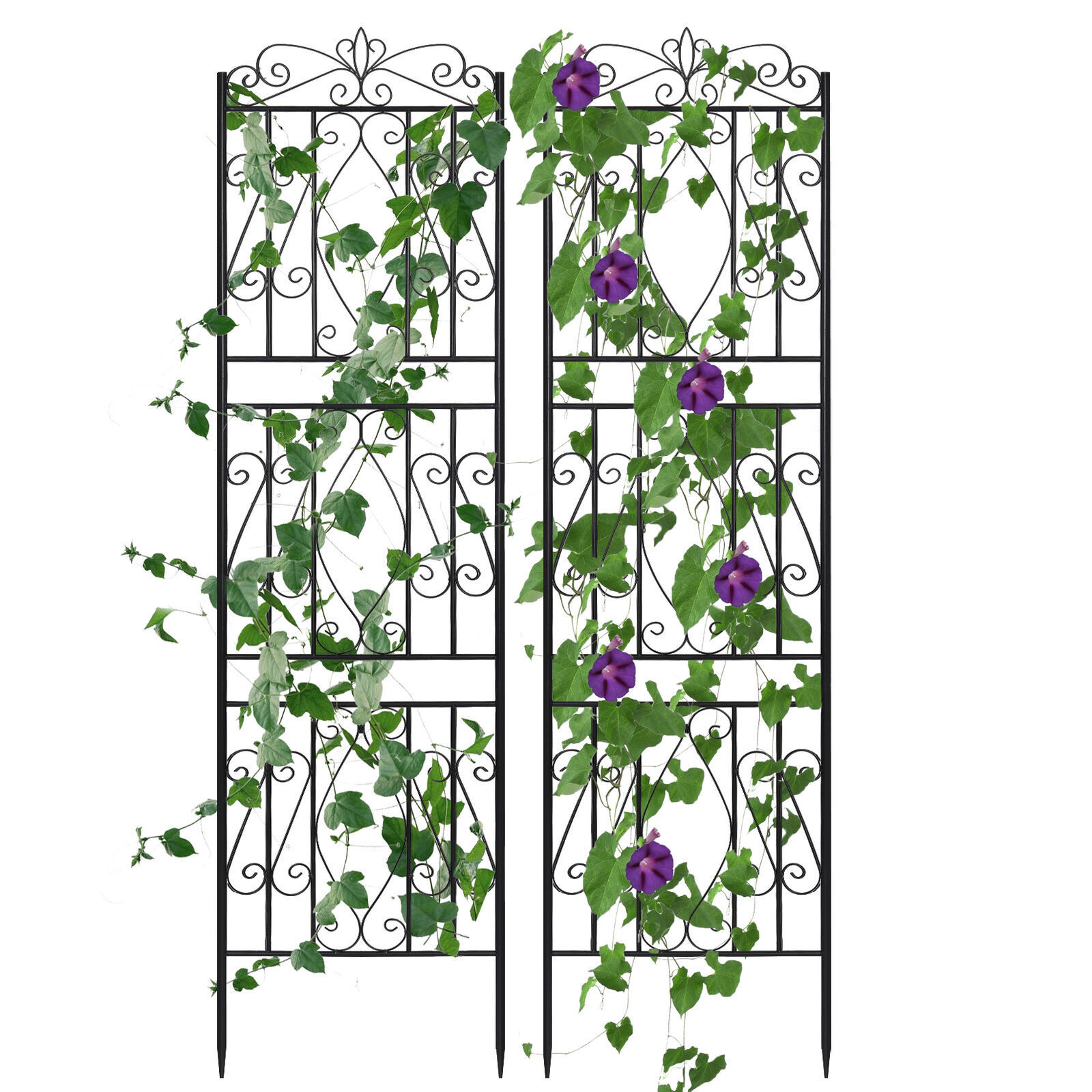 Extra Tall Garden Trellis Flower Climbing Plant&Vines Fence Outdoor Wire Fencing