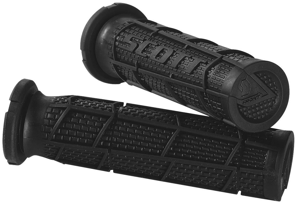 NEW Scott USA Radial Full Waffle ATV Thumb Throttle Grips BLACK FREE SHIP PWC