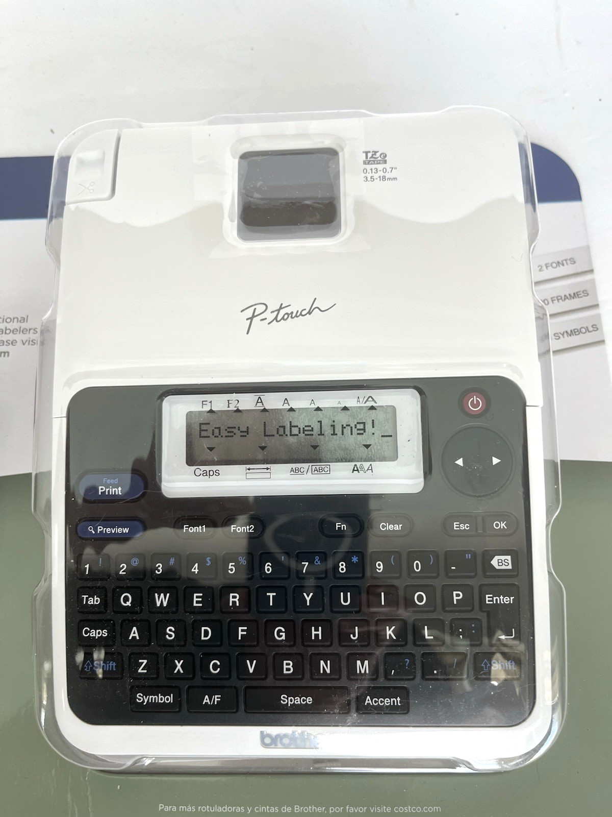 NIB Brother P-touch PT-2040C BRAND NEW Machine and Supplies