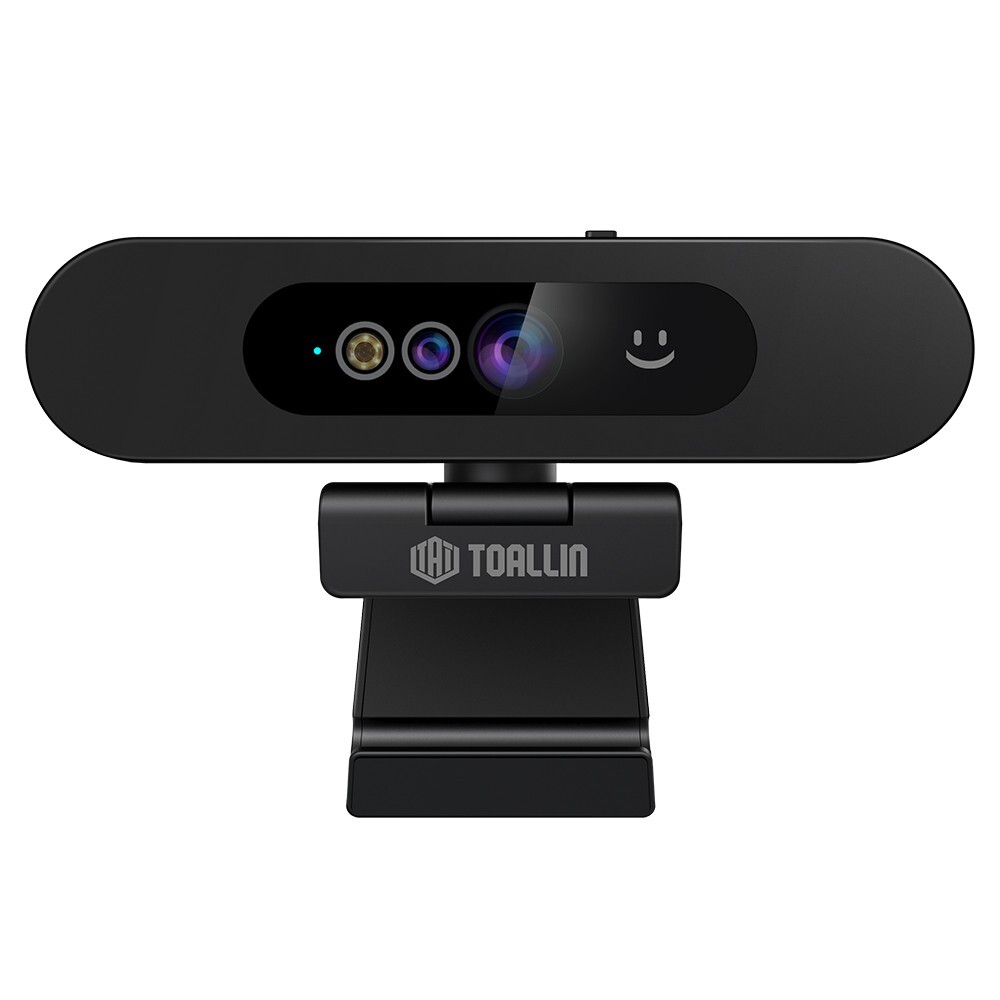 TOALLIN 1080P Windows Hello Compatible Webcam HD USB webcam with wide Angle view