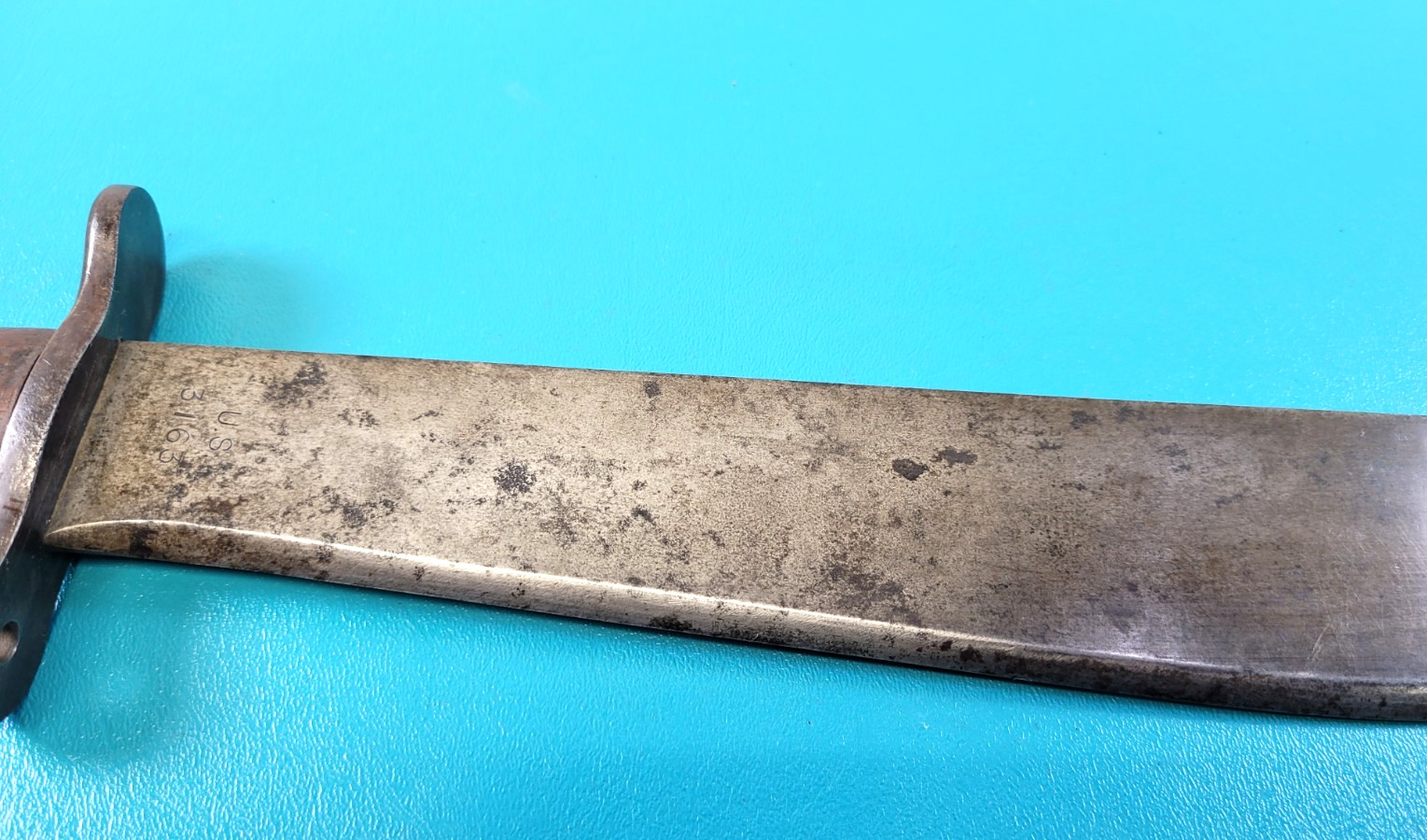 Pre WWI US Army Model 1909 Bolo Knife Machete Knife 1st Year S/N# 3163 TR734