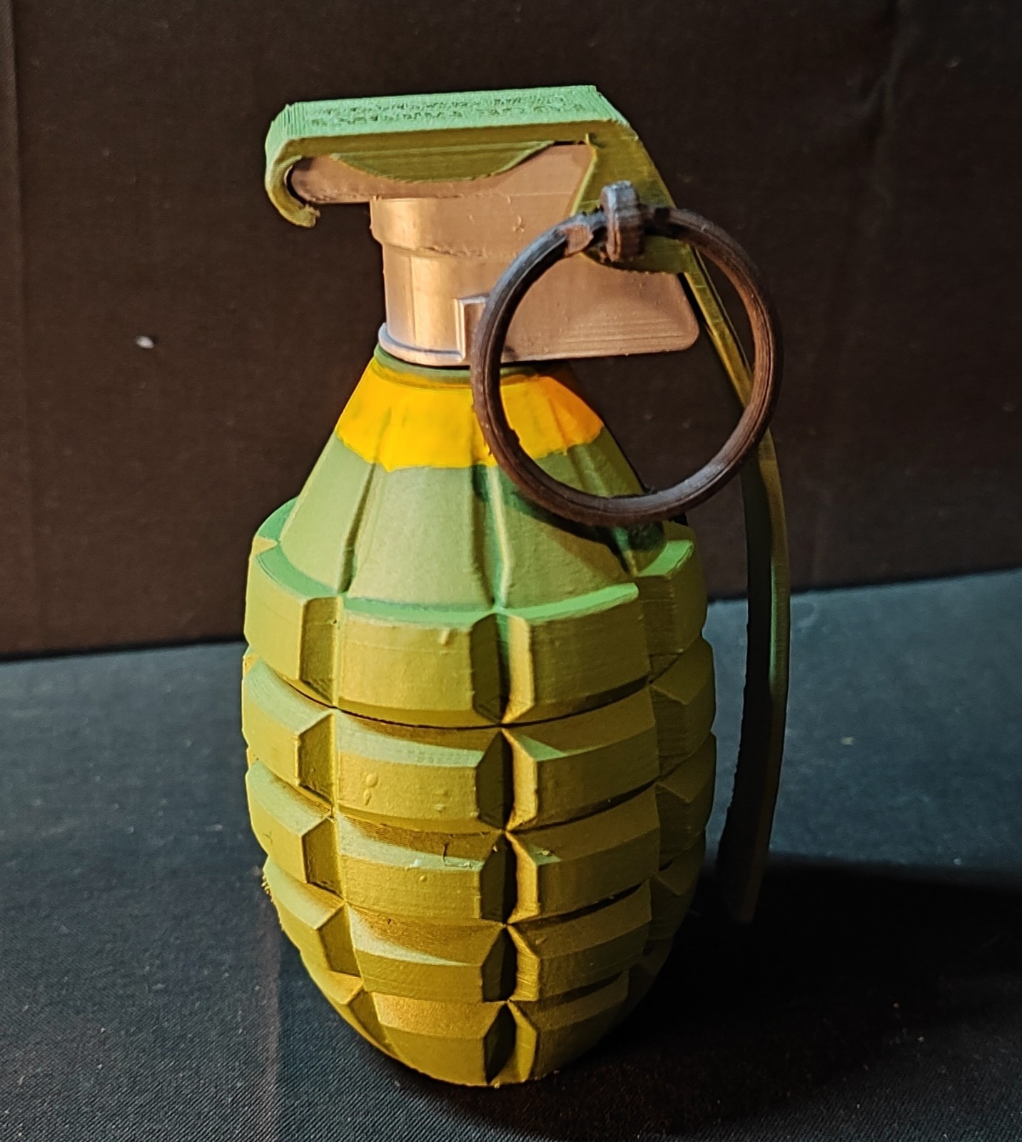 Inert WWII MK2 Pineapple Grenade Replica 1:1 Prop Training cosplay