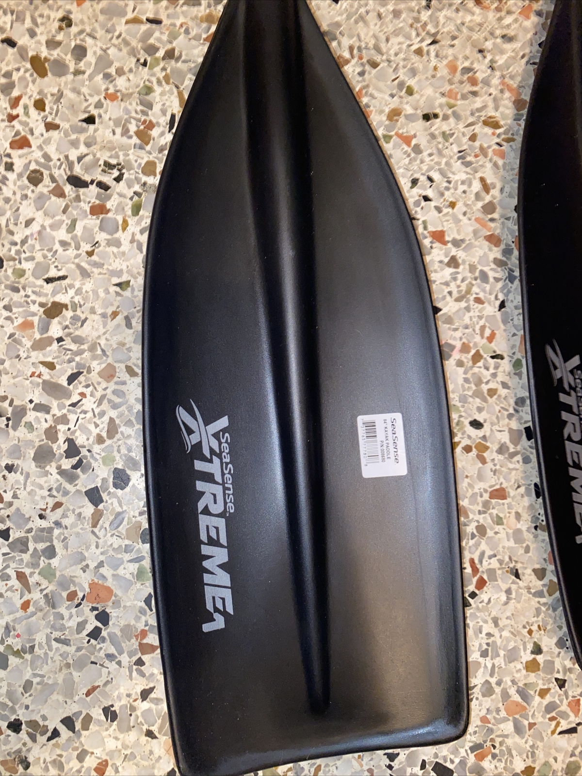 SeaSense X-1 Balanced Kay Paddle, Black, 84in, 8680 Paddle Board Paddle