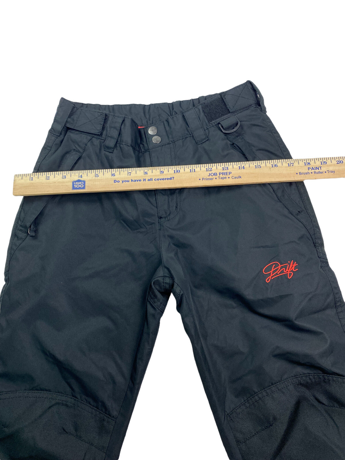 Drift Ski Snow Pants Girls Size Medium Black Snowboard - Ski - Insulated Lined