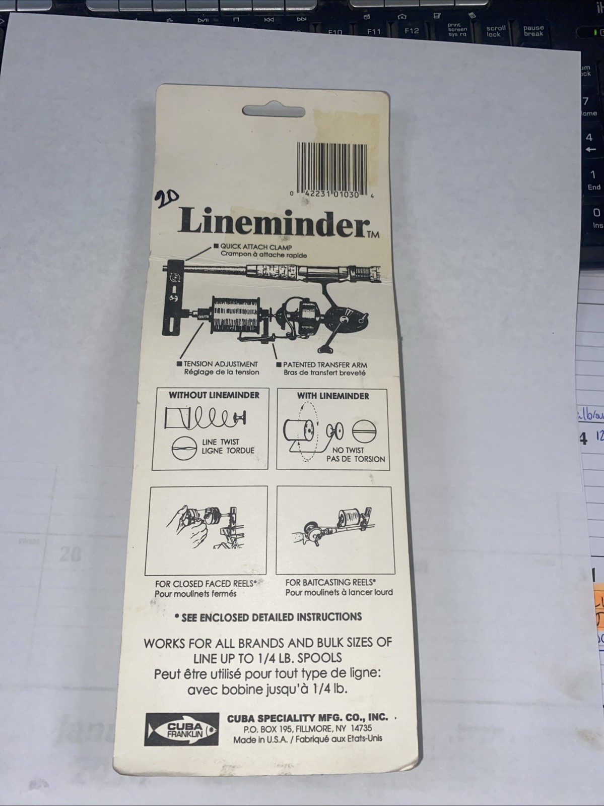 Linemider Fishing Line Spooler