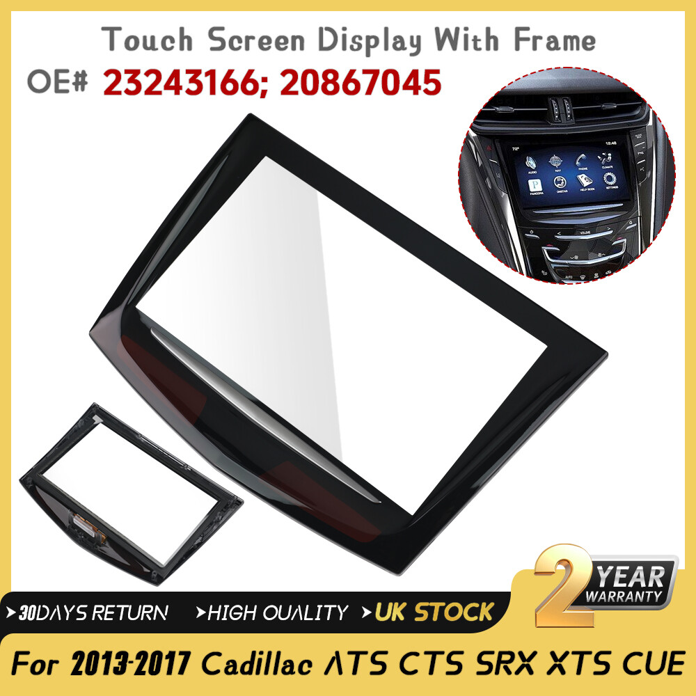 Touch Screen Display For 2013-2017 Cadillac ATS CTS SRX XTS CUE Replacement+Tool