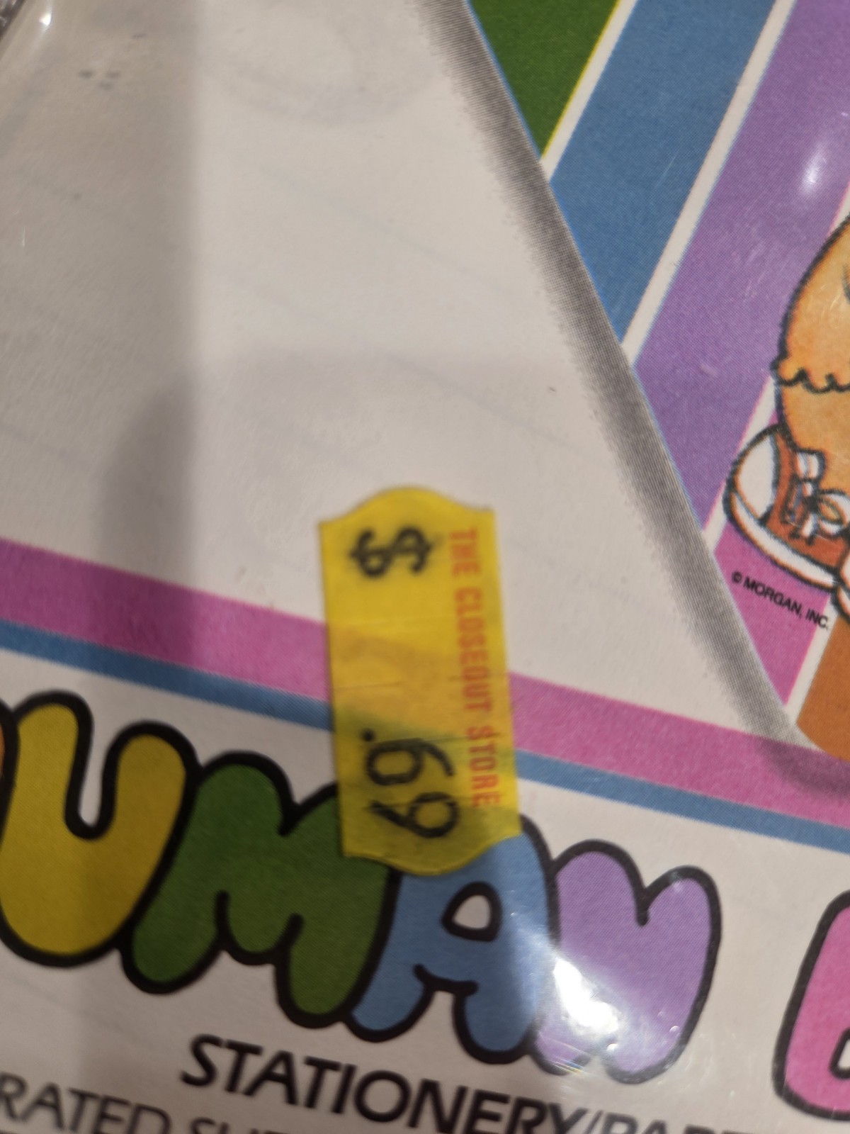 Vintage Human Beans Envelopes Stationery Set Rainbow #90016 - Rare Brand New!