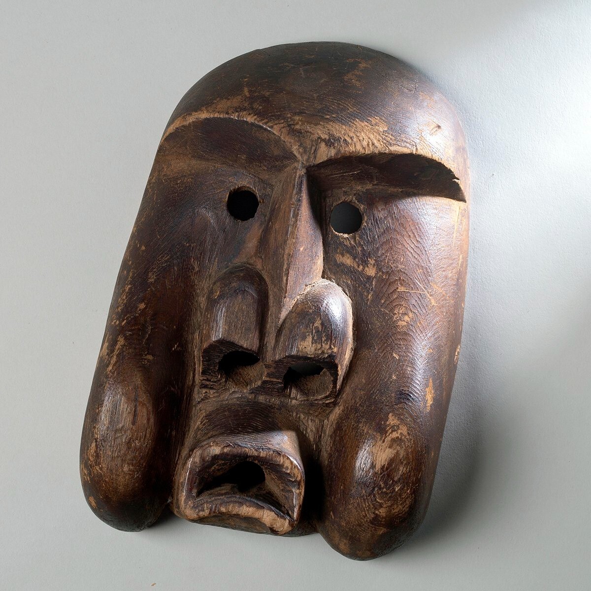 IMPORTANT KING OR UGIUVAK ISLAND MASK