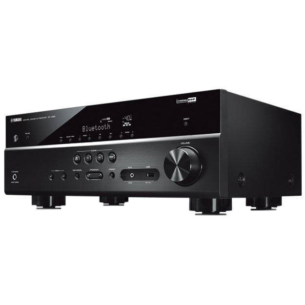 Yamaha RX-V385 5.1 Channel Home Theater Receiver with Bluetooth 100 Watts per Ch