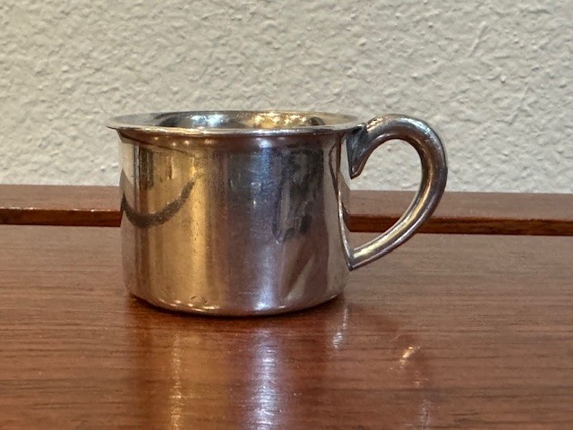 Vintage 950 Sterling Silver Baby Cup (46 grams)