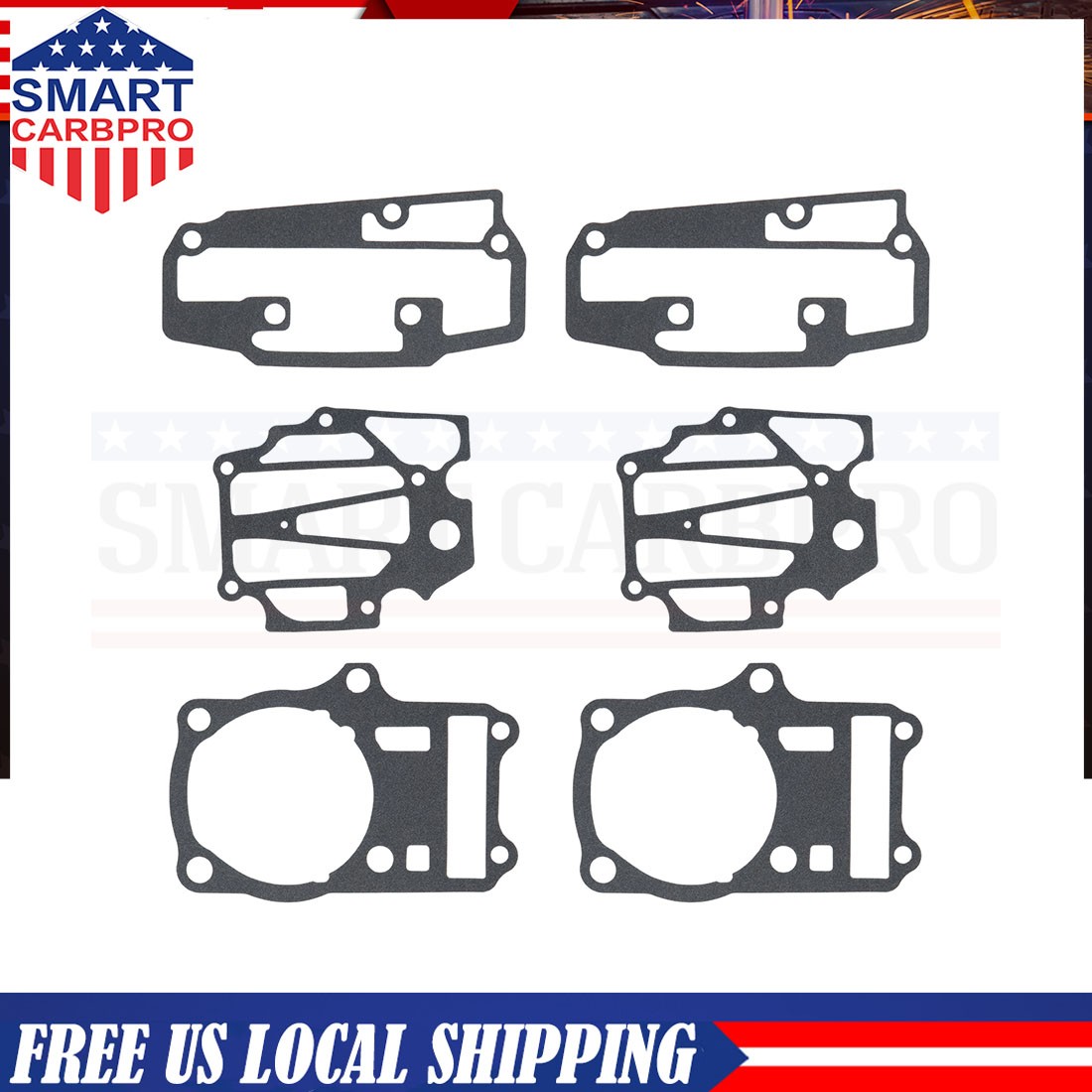 FOR HONDA VT1100 SHADOW ACE 1100 CLUTCH VALVE BASE ALTERNATOR COVER GASKET SET