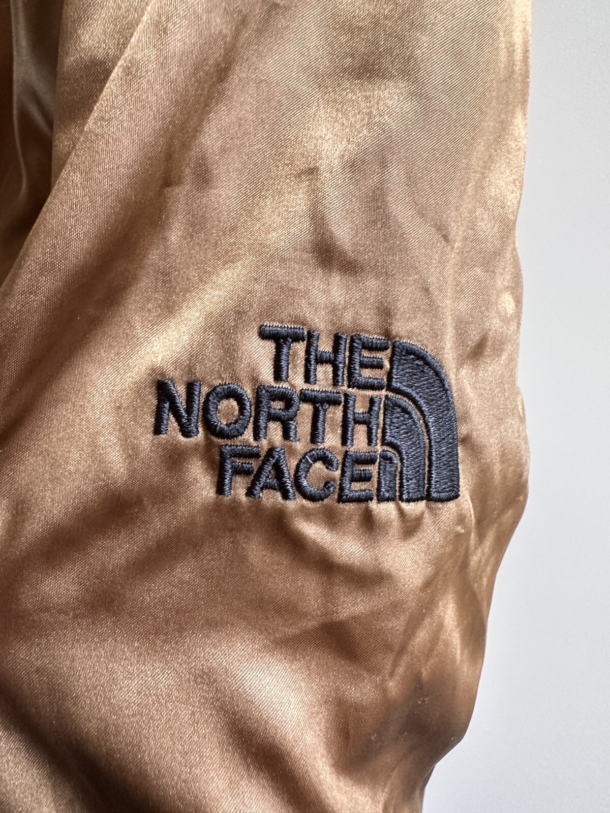 Girls Metallic Copper The North Face Puffer Jacket - Sz M 10-12