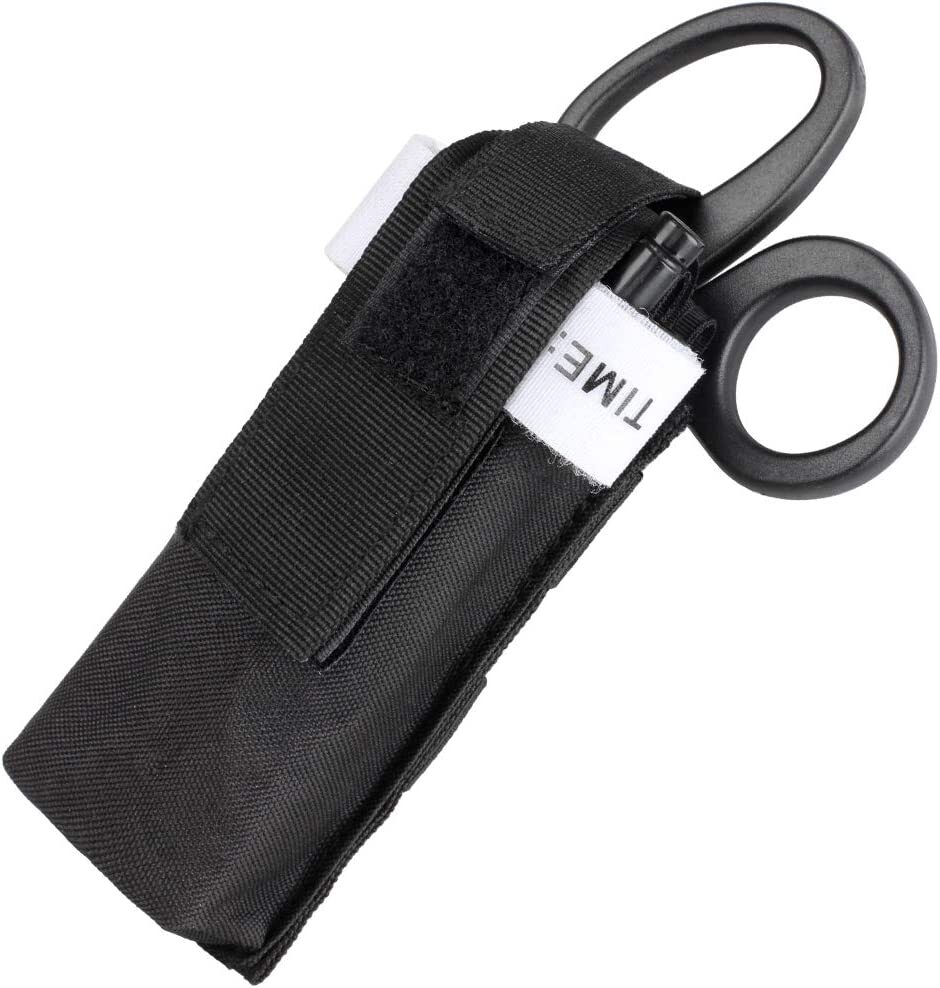 Tactical Molle Tourniquet Pouch First Aid Kit Case Fast Hemostasis Holder Box US