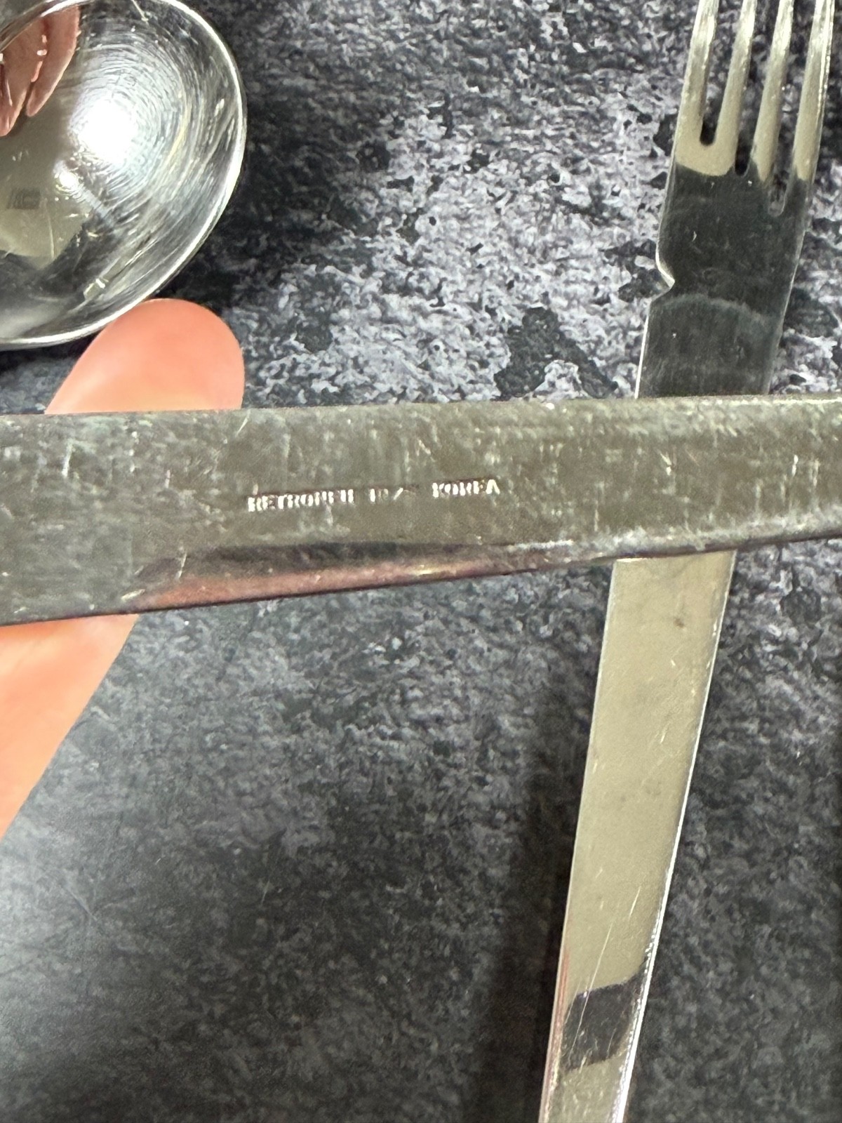 Vintage Retroneu Stainless 40 Piece Lot Flatware Korea