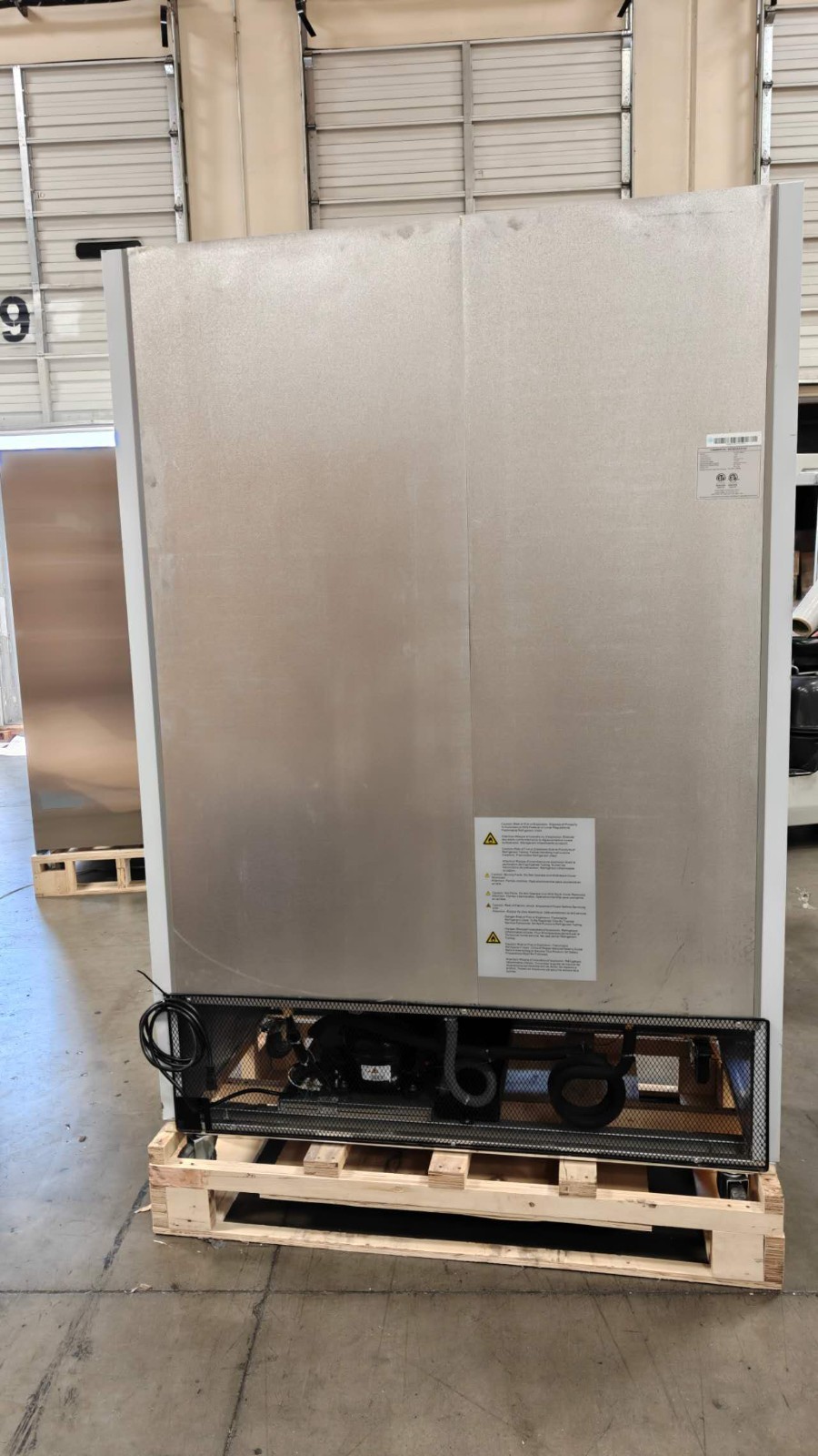 54" 2-Door Commercial Glass Merchandiser Fridge – 49 Cu.ft, New, Aged Stock