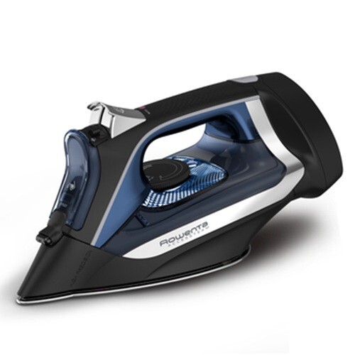 Rowenta Access Cord Reel 1700 Watts Stainless Steel Soleplate Steam Iron Blue