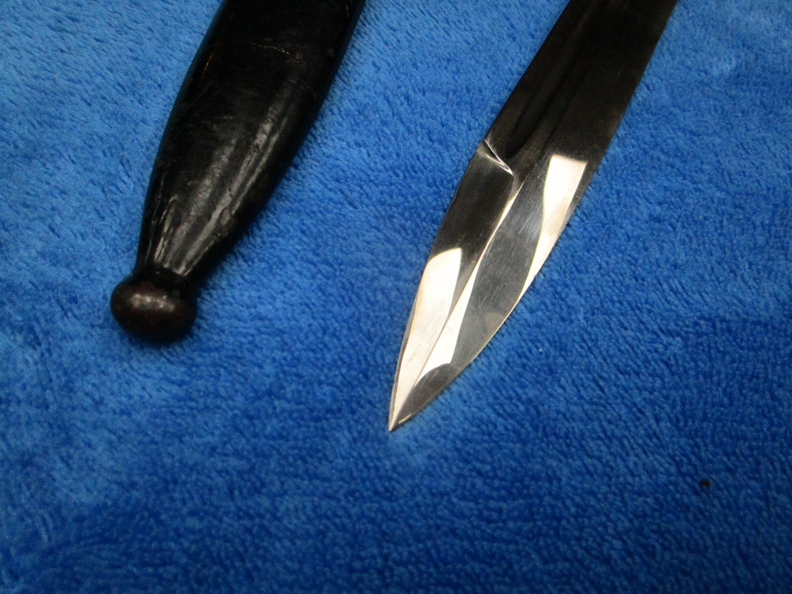 ORIGINAL WW2 GERMAN NCO DRESS BAYONET AND SCABBARD MAKER A.WINGEN SOLINGEN