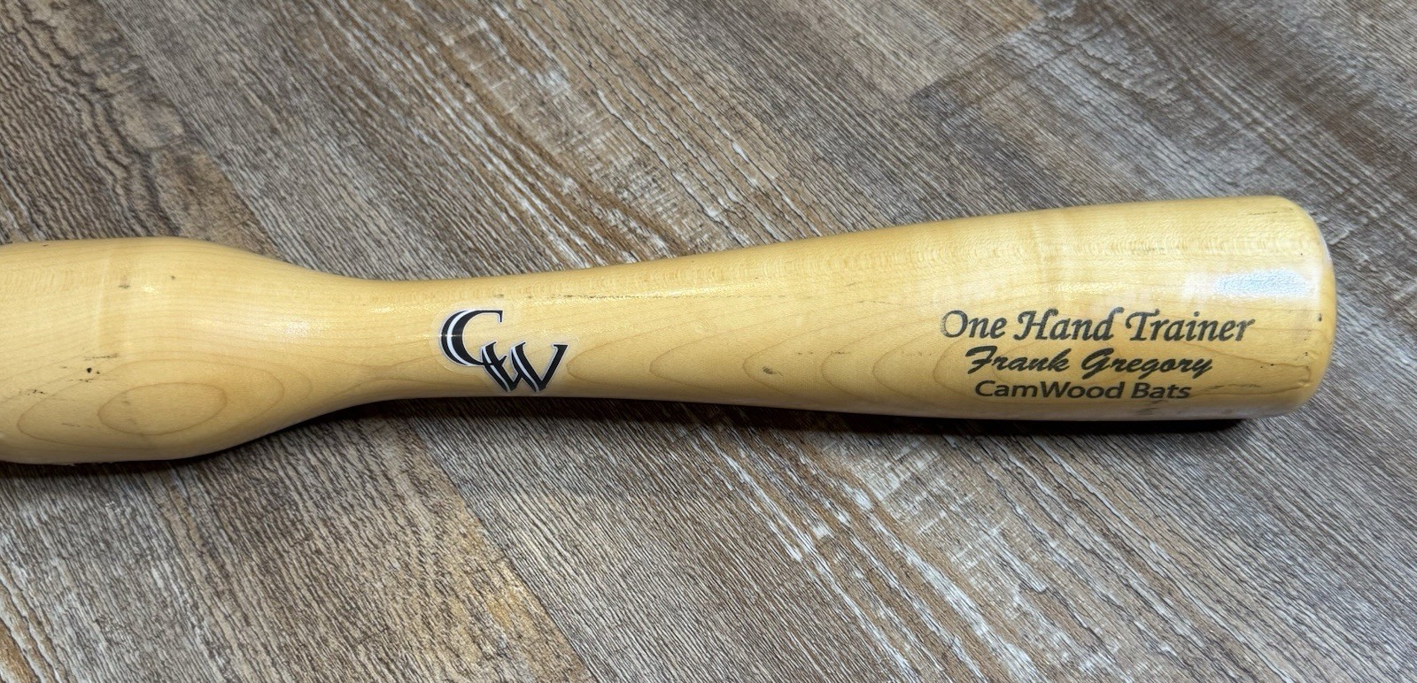 CamWood Bats One Hand Trainer Frank Gregory 21.5” Baseball Bat Training Aid