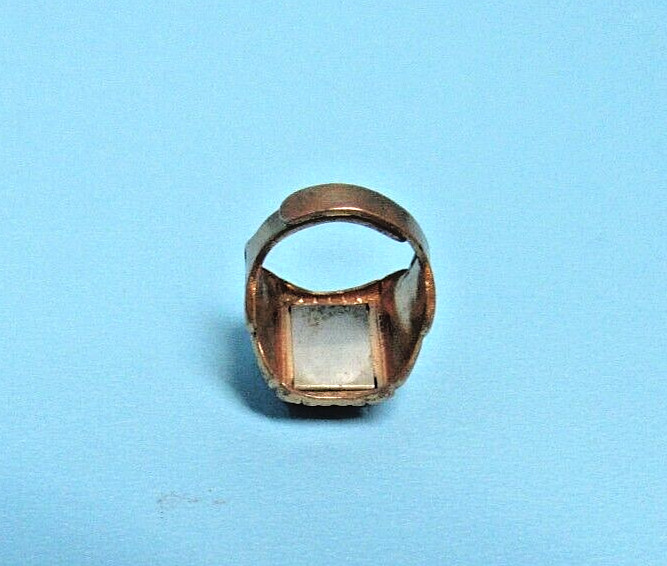 RARE OVALTINE CAPTAIN MIDNIGHT AZTEC SUN-GOD RING