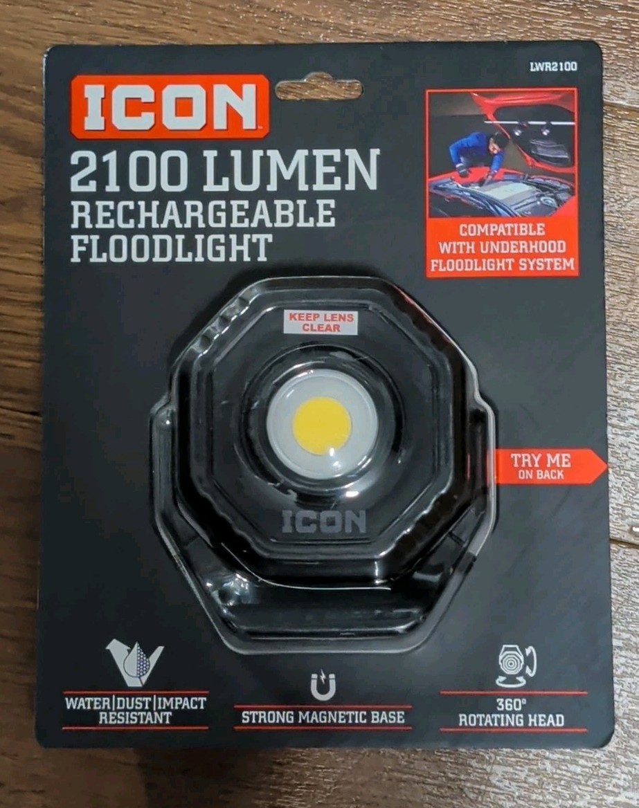 ICON Rechargeable Magnetic Floodlight (LWR2100)