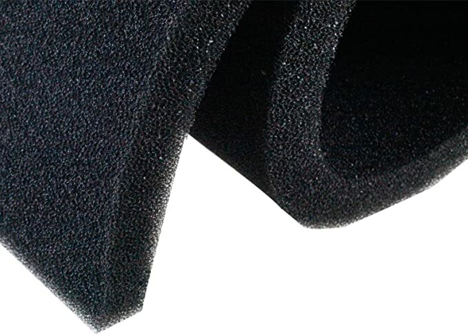 12" x 72" x1" Aquarium Bio Sponge Filter Pad Cut-to-Fit Open Cell Foam Fish Sump