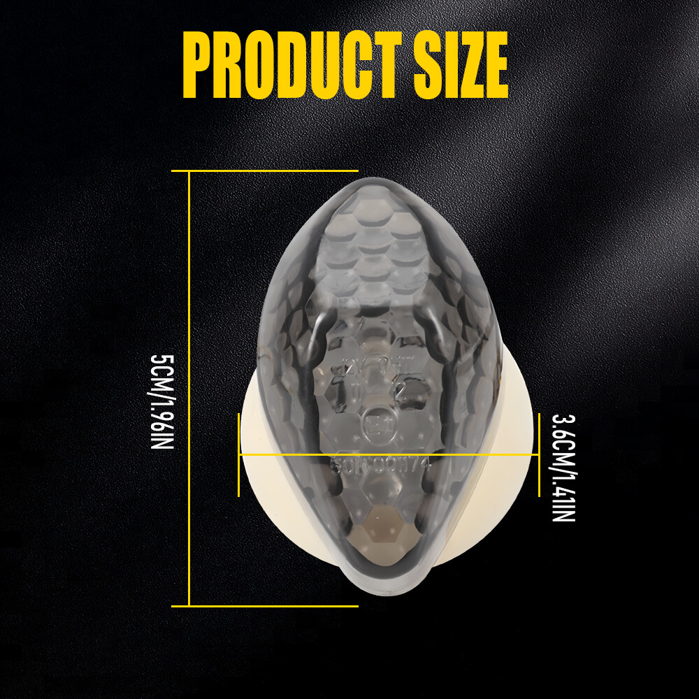 LED Flush Mount Front Turn Signal Blinker Amber For Honda CBR600RR CBR600F4/F4i