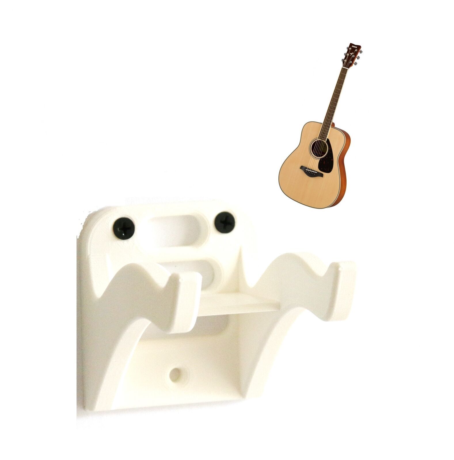 Wall Mounted Guitar Ukulele Display Hangers Brackets Hook Holder Keeper Stand