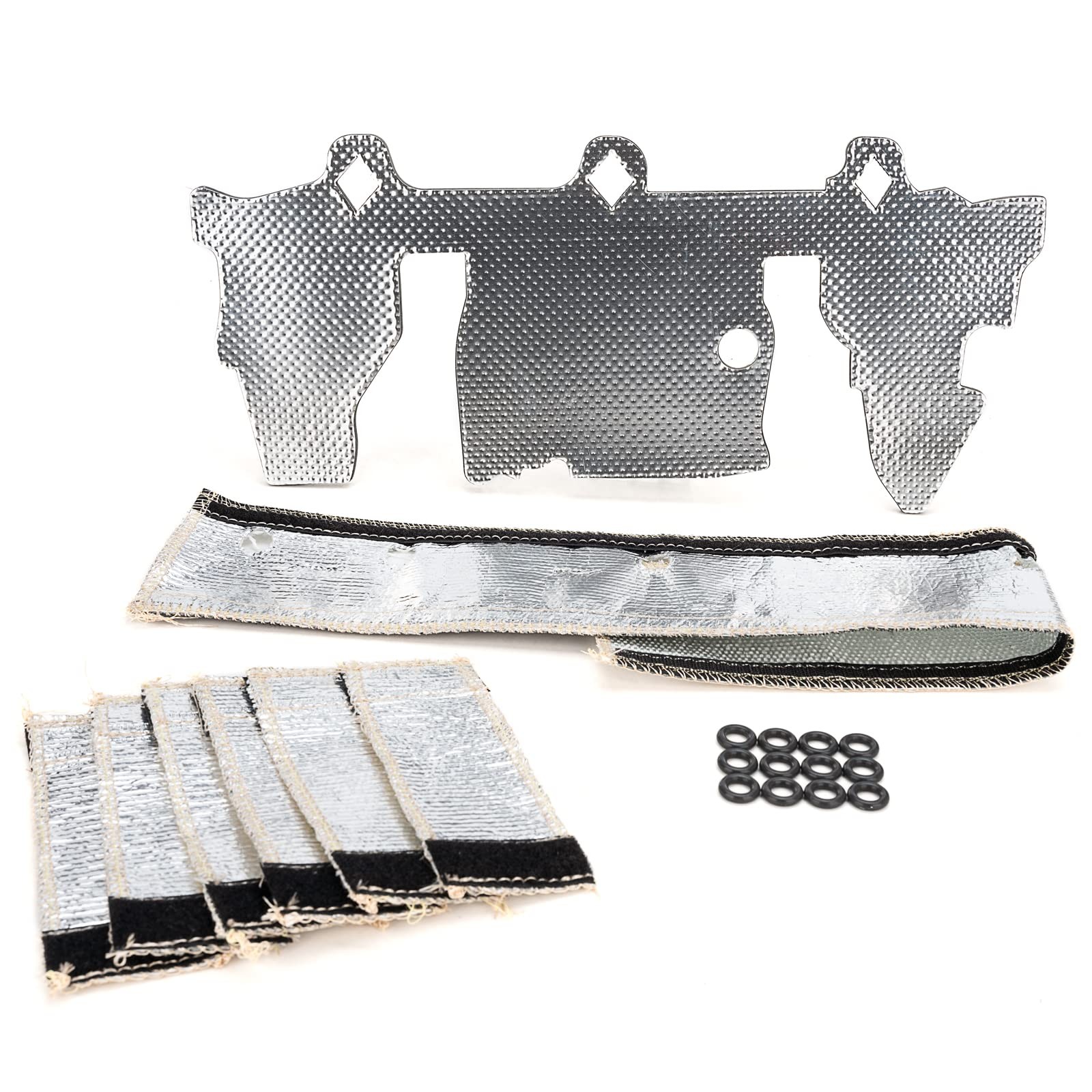 Fuel Rail And Injector Heat Shield Kit For 1997 2004 Jeep Wrangler TJ 4.0L En...